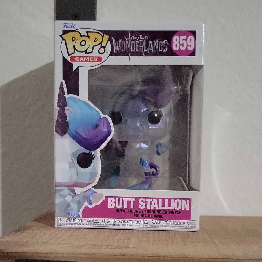 Funko Games Butt Stallion Vinyl Figure - Purple and Blue